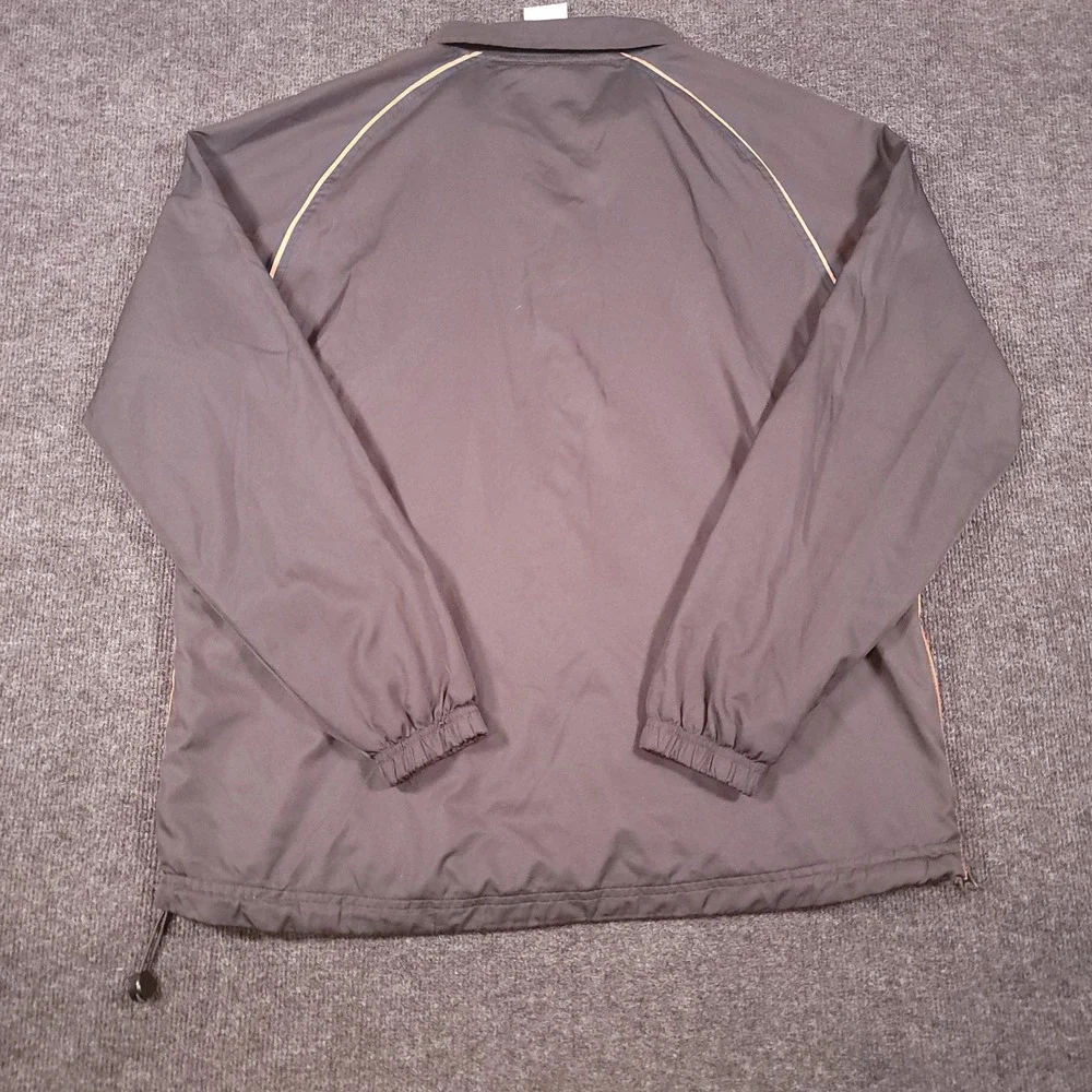 Texas Longhorns NCAA Men Quarter Zip Pullover Jacket Medium Windbreaker‎